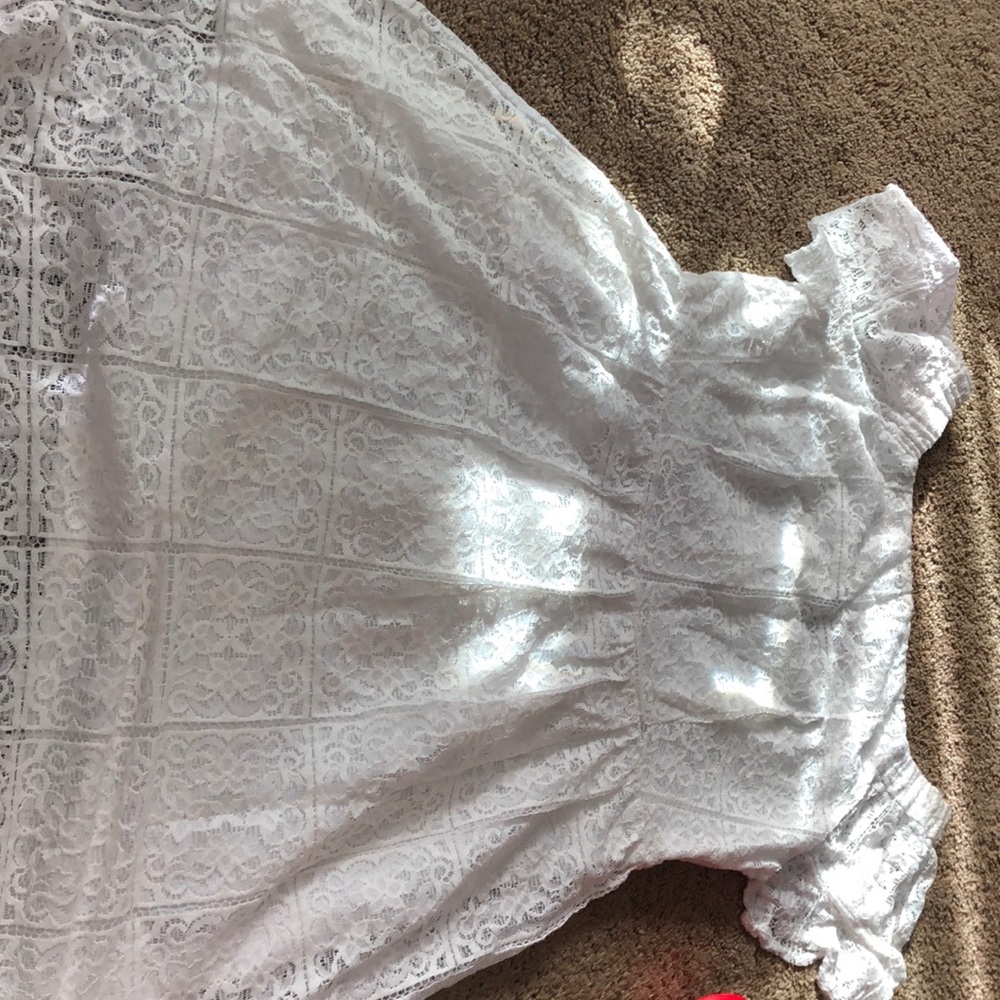 A white dress